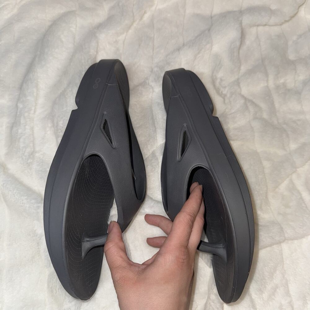 OOFOS OOriginal Unisex Slate Gray US Men's 10 Women's 12 - Picture 5 of 8
